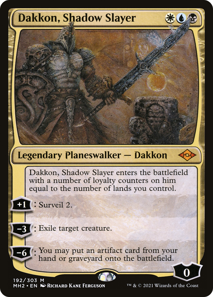 Dakkon, Shadow Slayer [Modern Horizons 2] | GrognardGamesBatavia
