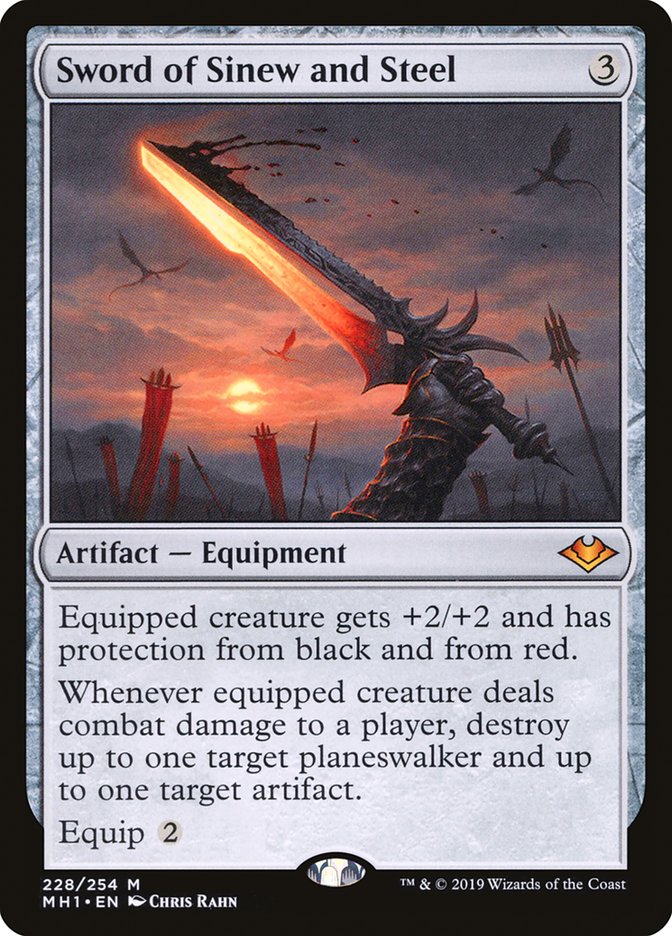 Sword of Sinew and Steel [Modern Horizons] | GrognardGamesBatavia