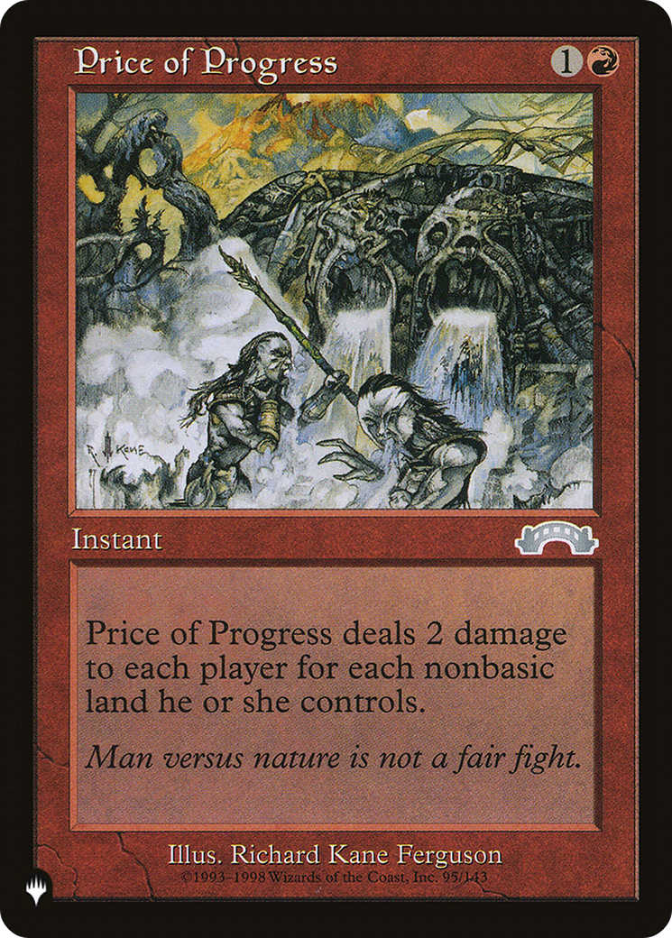 Price of Progress (EXO) [The List Reprints] | GrognardGamesBatavia