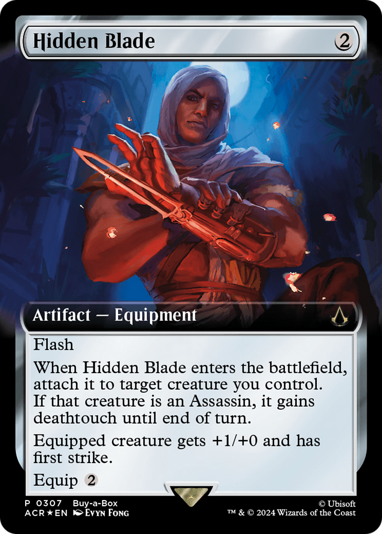 Hidden Blade (Extended Art) [Assassin's Creed Promos] | GrognardGamesBatavia