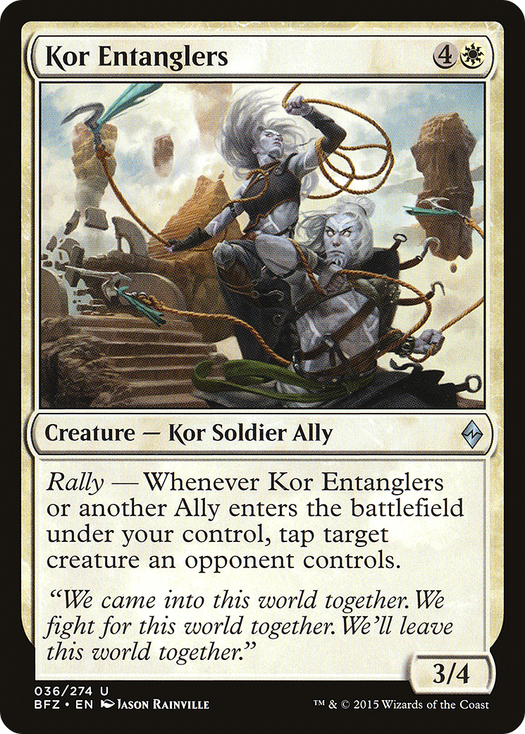 Kor Entanglers [Battle for Zendikar] | GrognardGamesBatavia