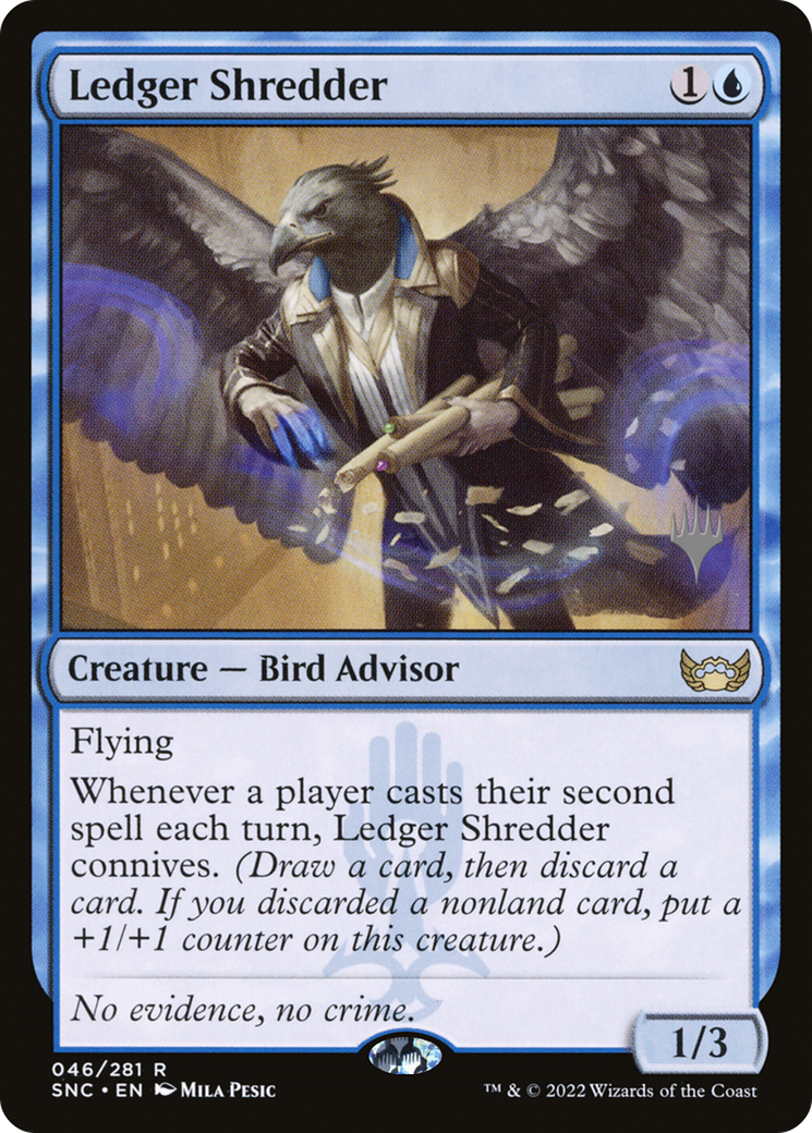 Ledger Shredder (Promo Pack) [Streets of New Capenna Promos] | GrognardGamesBatavia