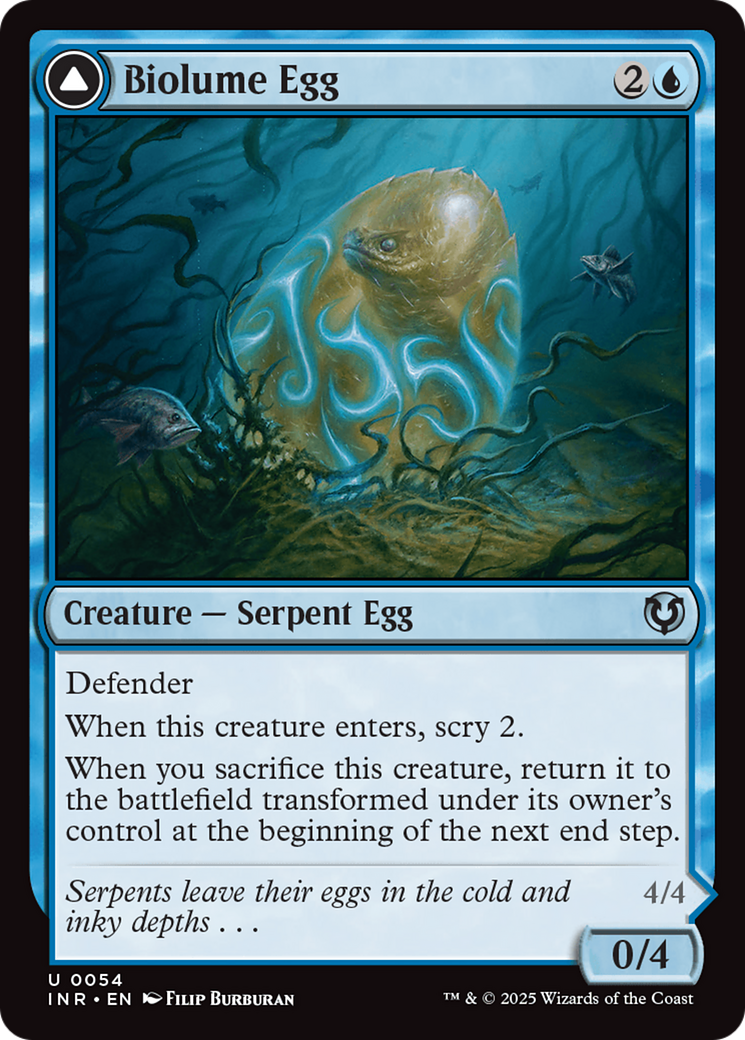 Biolume Egg // Biolume Serpent [Innistrad Remastered] | GrognardGamesBatavia