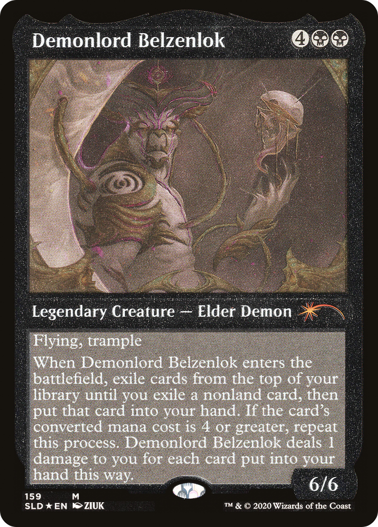 Demonlord Belzenlok (Foil Etched) [Secret Lair Drop Series] | GrognardGamesBatavia