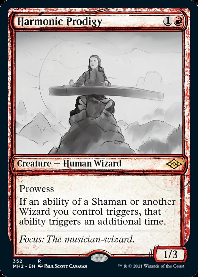 Harmonic Prodigy (Sketch) [Modern Horizons 2] | GrognardGamesBatavia