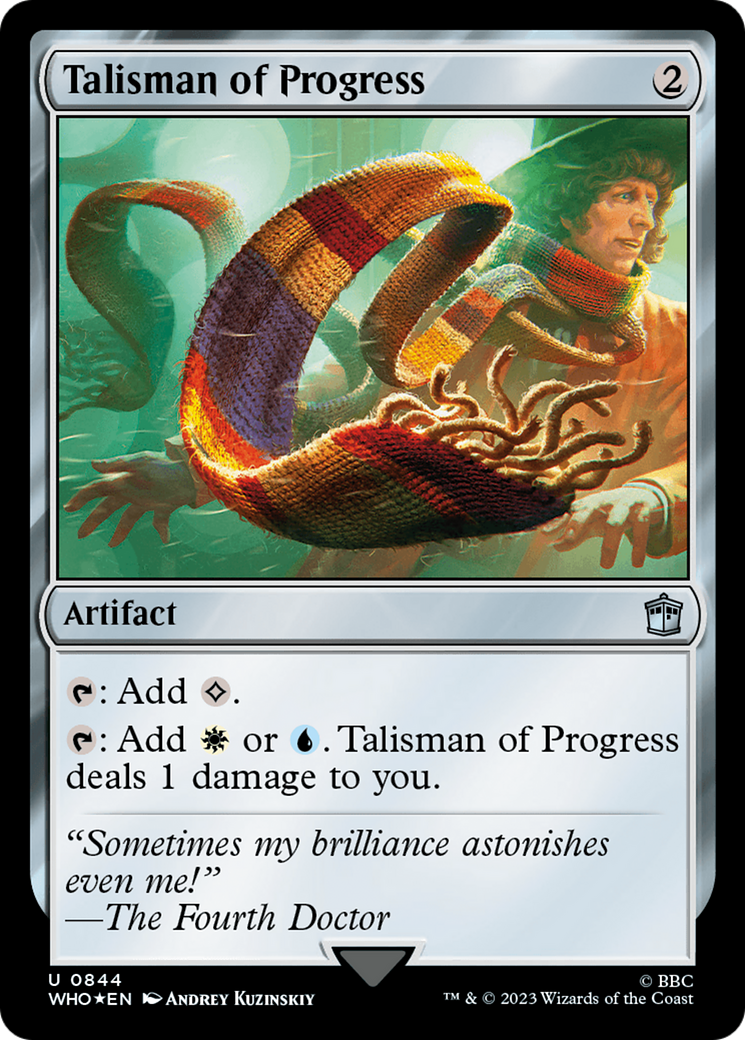 Talisman of Progress (Surge Foil) [Doctor Who] | GrognardGamesBatavia