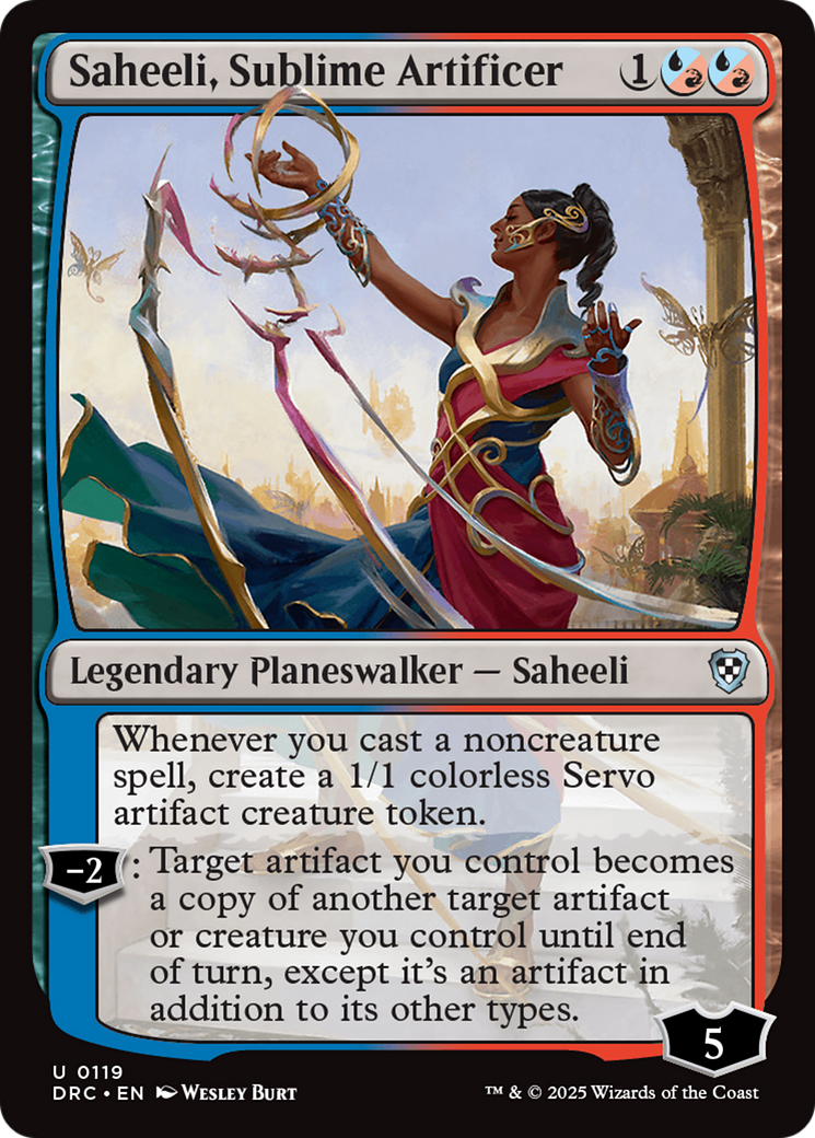 Saheeli, Sublime Artificer [Aetherdrift Commander] | GrognardGamesBatavia