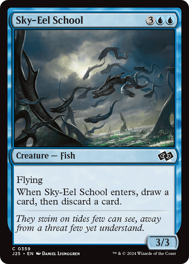 Sky-Eel School [Foundations Jumpstart] | GrognardGamesBatavia