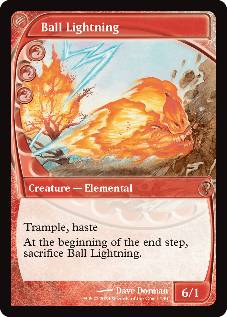 Ball Lightning (Future Sight) [Mystery Booster 2] | GrognardGamesBatavia