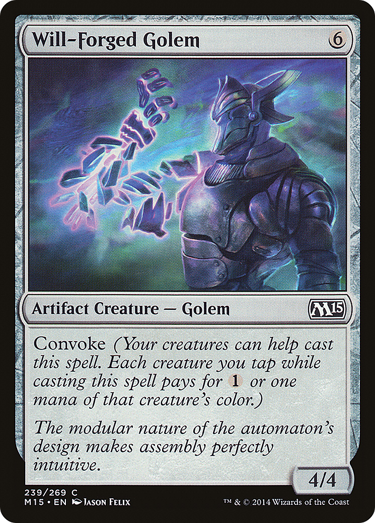Will-Forged Golem [Magic 2015] | GrognardGamesBatavia