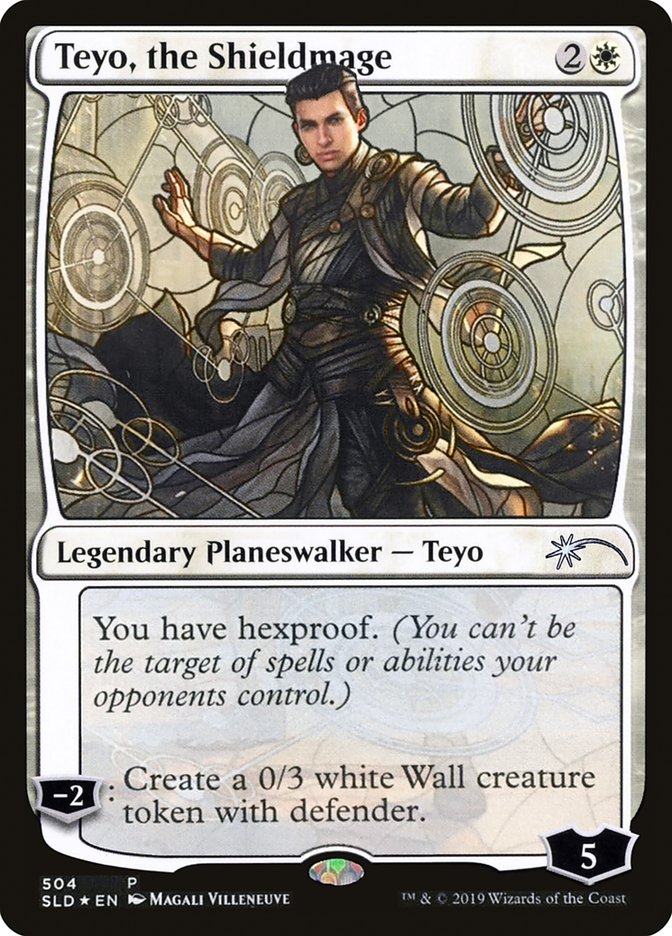 Teyo, the Shieldmage (Stained Glass) [Secret Lair Drop Promos] | GrognardGamesBatavia