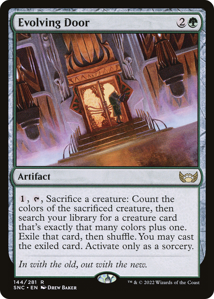 Evolving Door [Streets of New Capenna] | GrognardGamesBatavia