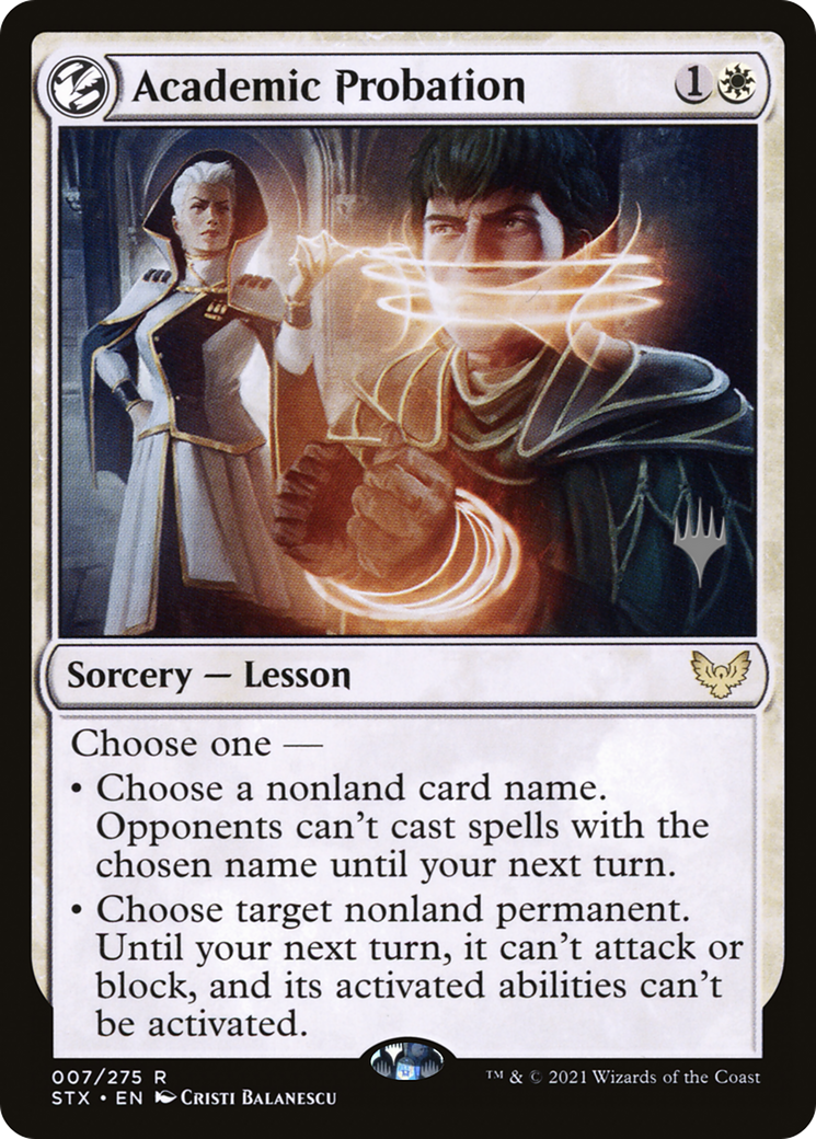 Academic Probation (Promo Pack) [Strixhaven: School of Mages Promos] | GrognardGamesBatavia