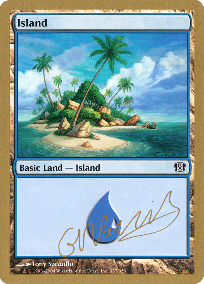 Island (gn337) (Gabriel Nassif) [World Championship Decks 2004] | GrognardGamesBatavia