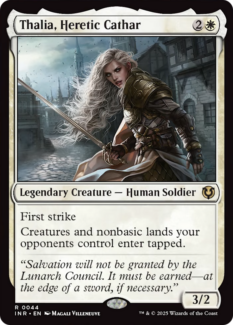 Thalia, Heretic Cathar [Innistrad Remastered] | GrognardGamesBatavia