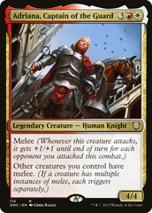 Adriana, Captain of the Guard [Phyrexia: All Will Be One Commander] | GrognardGamesBatavia