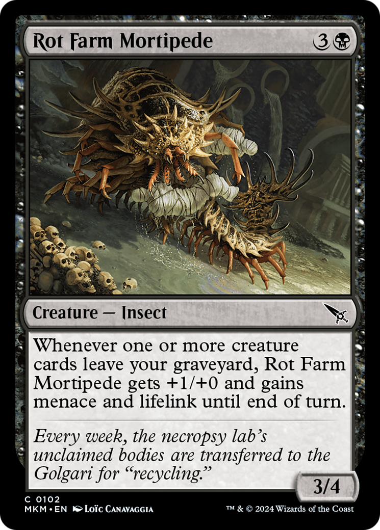 Rot Farm Mortipede [Murders at Karlov Manor] | GrognardGamesBatavia