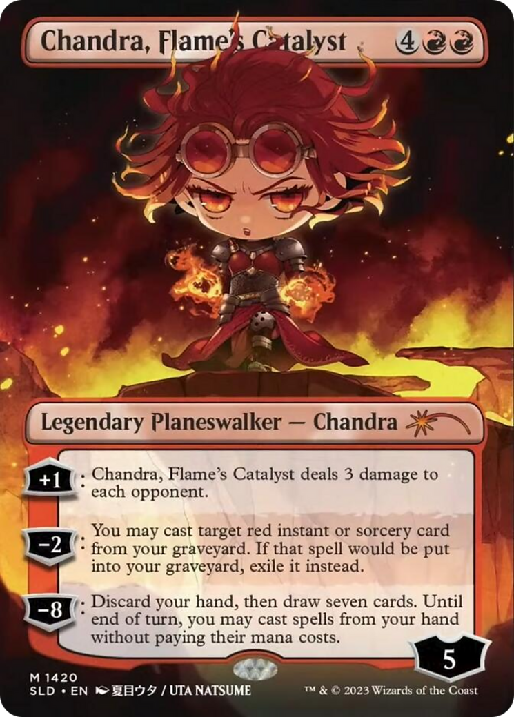 Chandra, Flame's Catalyst (Rainbow Foil) [Secret Lair Drop Series] | GrognardGamesBatavia