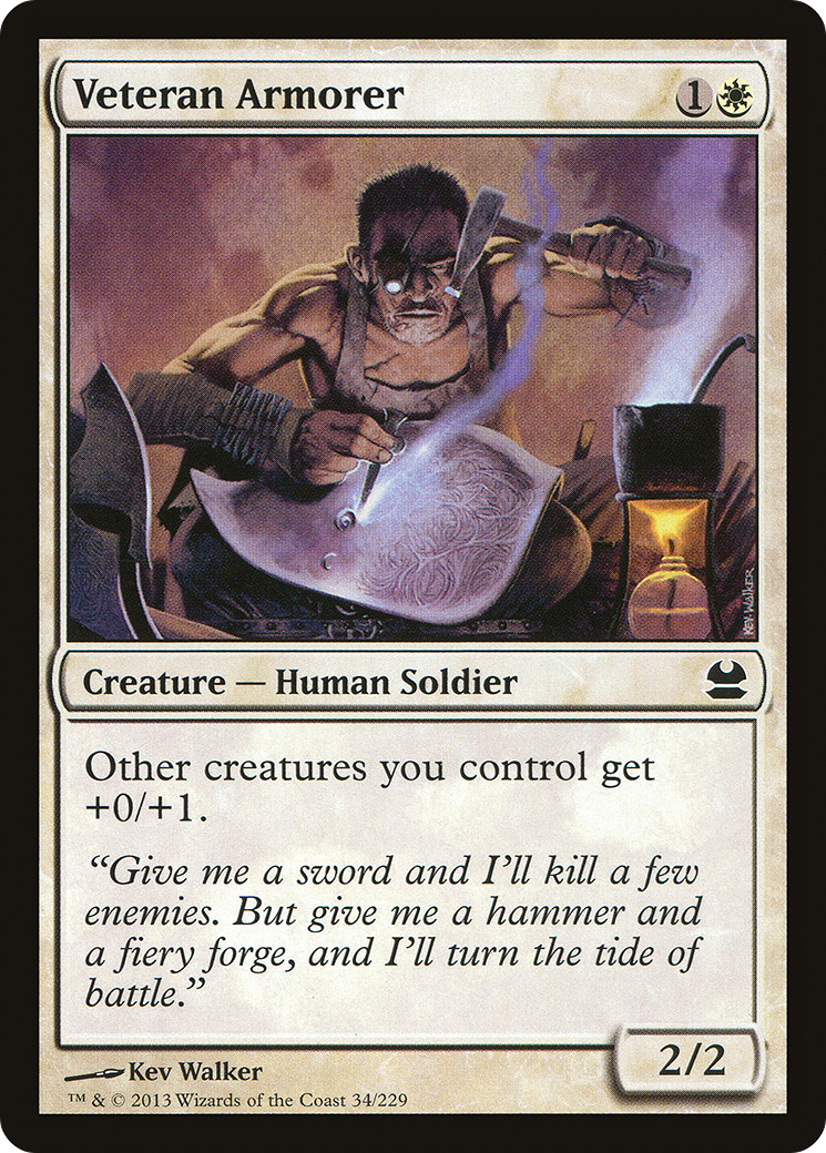Veteran Armorer [Modern Masters] | GrognardGamesBatavia