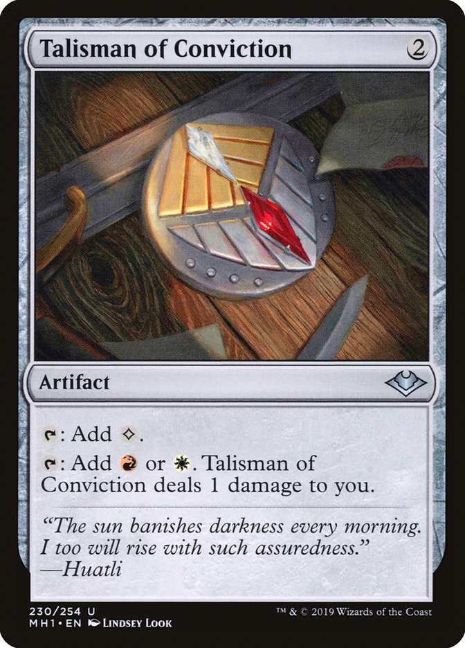 Talisman of Conviction [Modern Horizons] | GrognardGamesBatavia