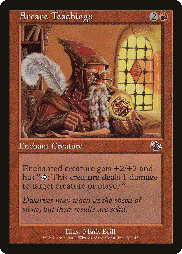 Arcane Teachings [Judgment] | GrognardGamesBatavia