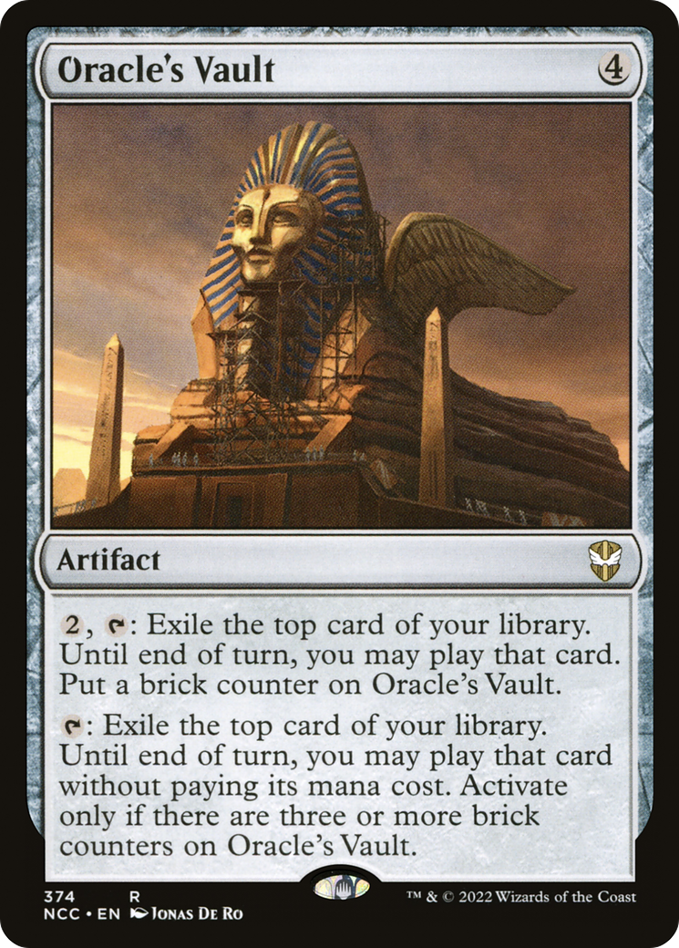 Oracle's Vault [Streets of New Capenna Commander] | GrognardGamesBatavia