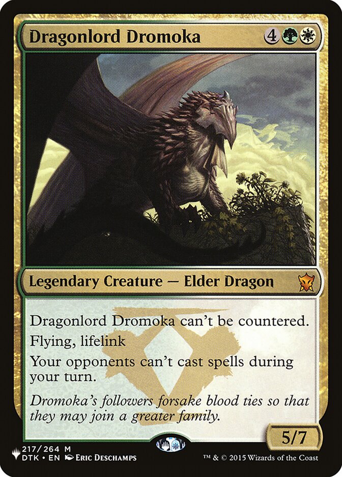 Dragonlord Dromoka [The List] | GrognardGamesBatavia