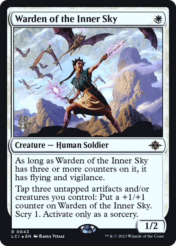 Warden of the Inner Sky [The Lost Caverns of Ixalan Prerelease Cards] | GrognardGamesBatavia