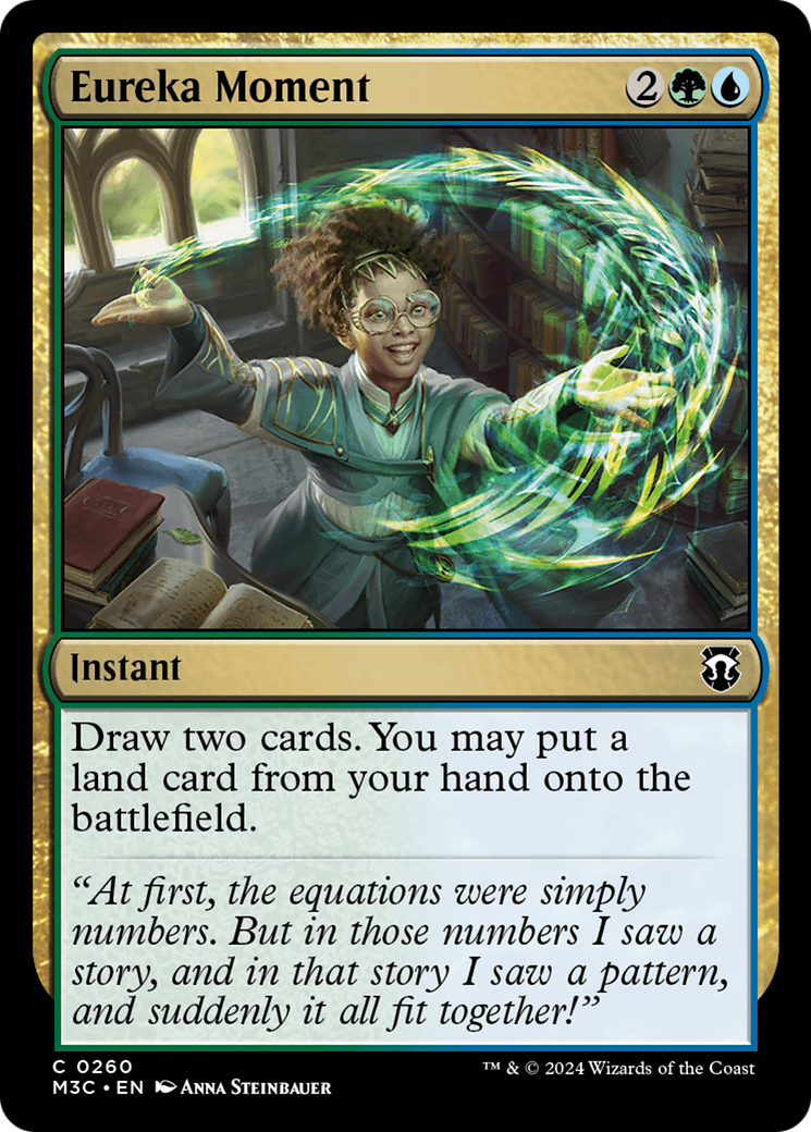 Eureka Moment (Ripple Foil) [Modern Horizons 3 Commander] | GrognardGamesBatavia