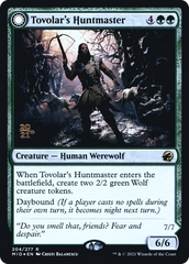 Tovolar's Huntmaster // Tovolar's Packleader [Innistrad: Midnight Hunt Prerelease Promos] | GrognardGamesBatavia