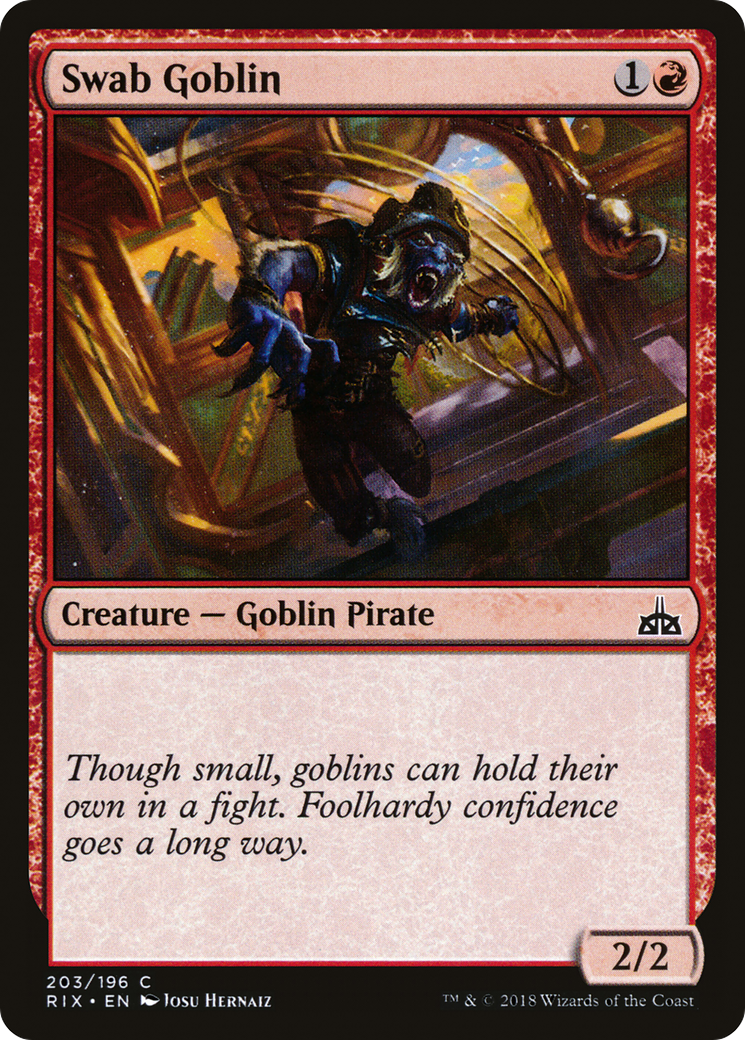 Swab Goblin [Rivals of Ixalan] | GrognardGamesBatavia