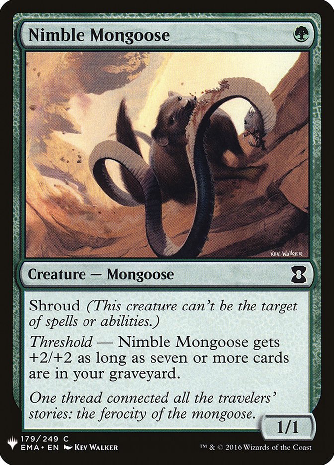 Nimble Mongoose [Mystery Booster] | GrognardGamesBatavia