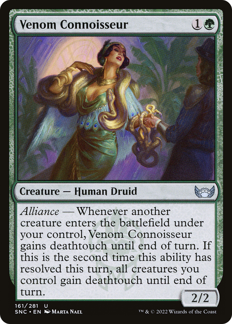 Venom Connoisseur [Streets of New Capenna] | GrognardGamesBatavia