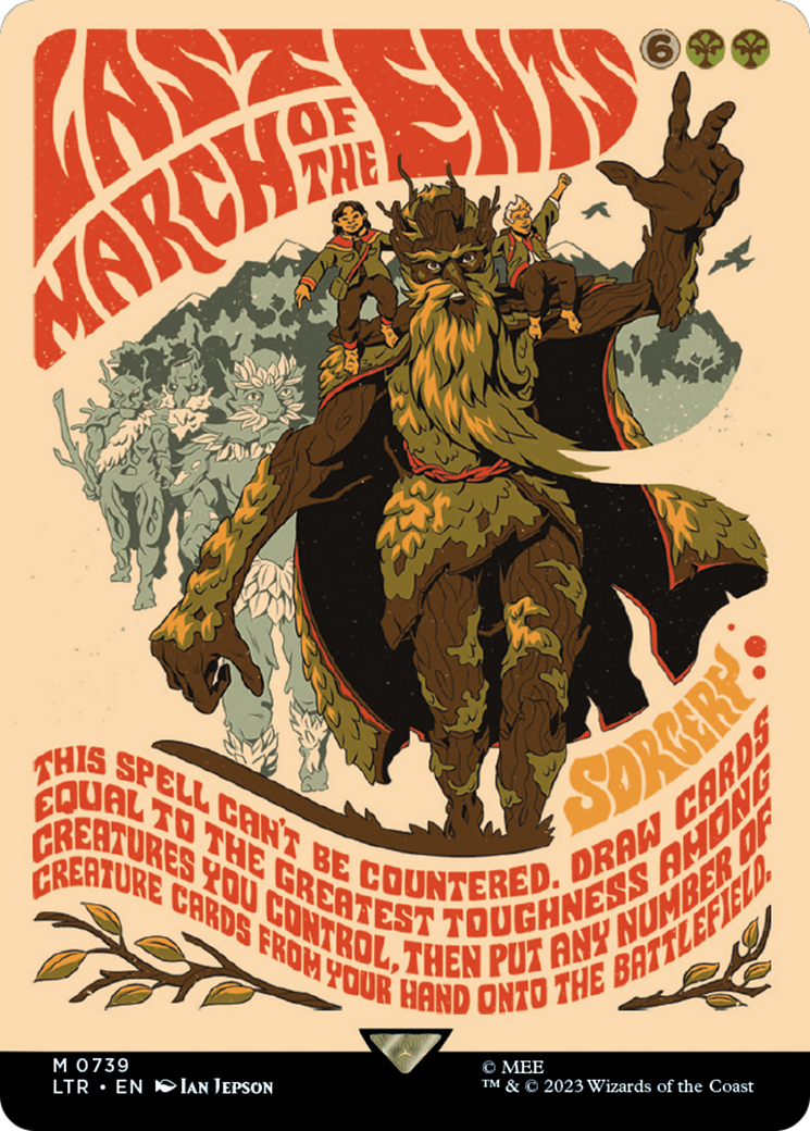 Last March of the Ents (Borderless Poster) [The Lord of the Rings: Tales of Middle-Earth] | GrognardGamesBatavia