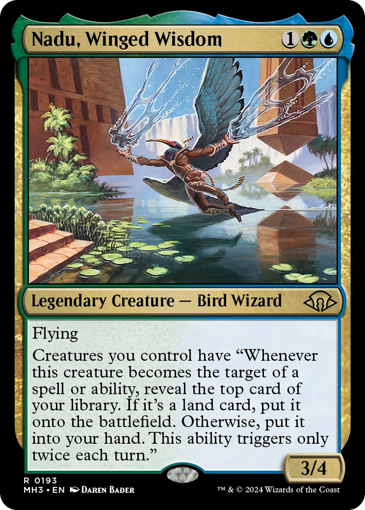 Nadu, Winged Wisdom [Modern Horizons 3] | GrognardGamesBatavia