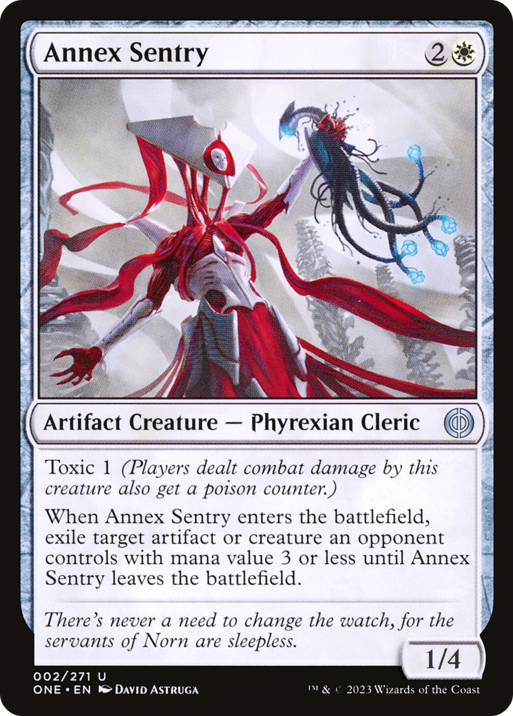 Annex Sentry [Phyrexia: All Will Be One] | GrognardGamesBatavia