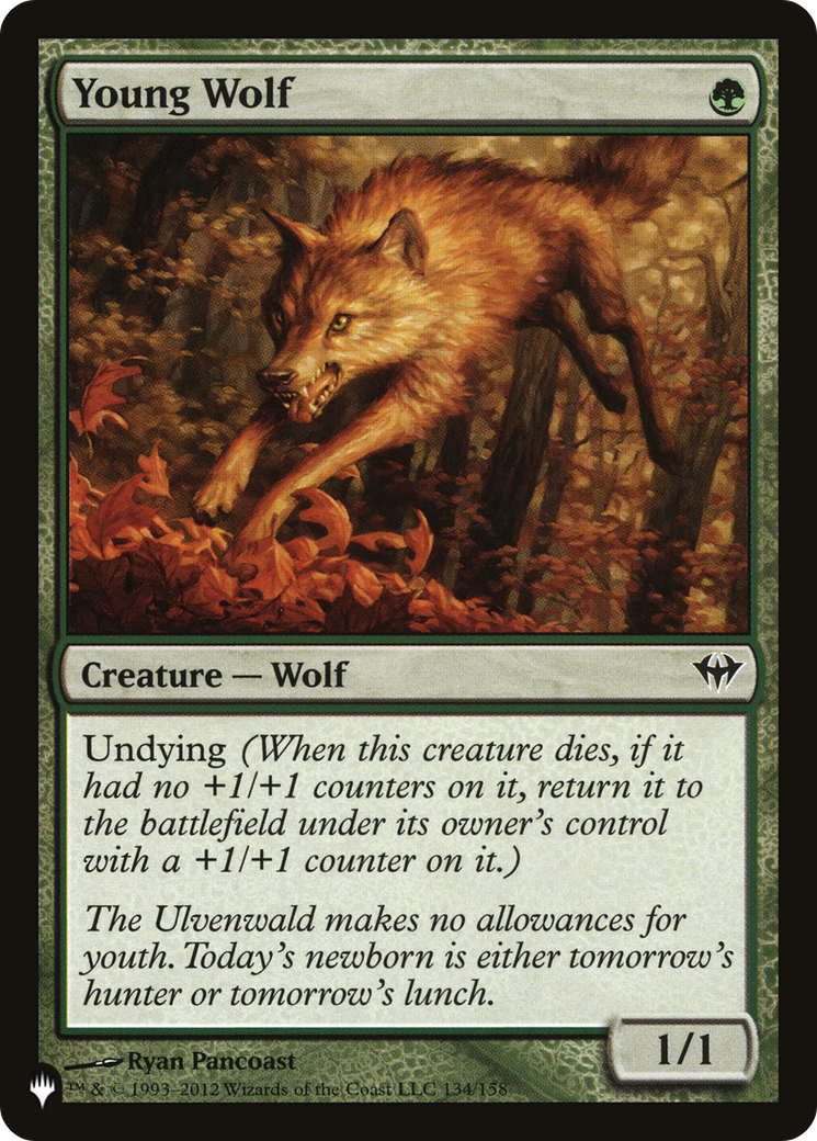 Young Wolf [The List Reprints] | GrognardGamesBatavia