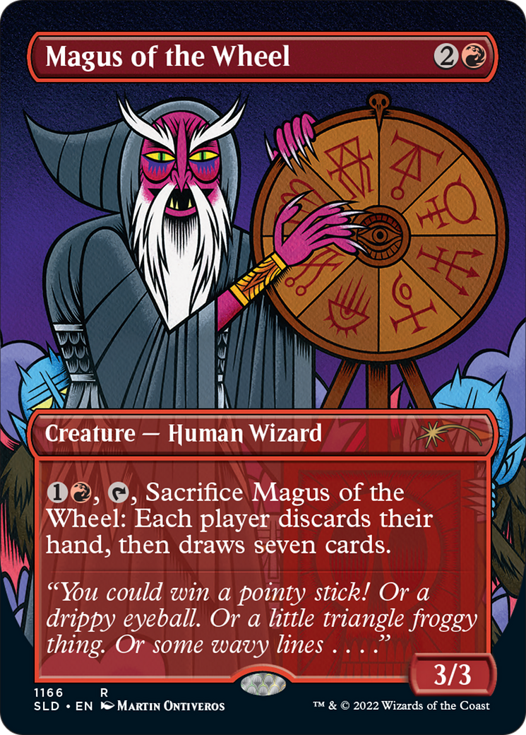 Magus of the Wheel (Borderless) [Secret Lair Drop Series] | GrognardGamesBatavia