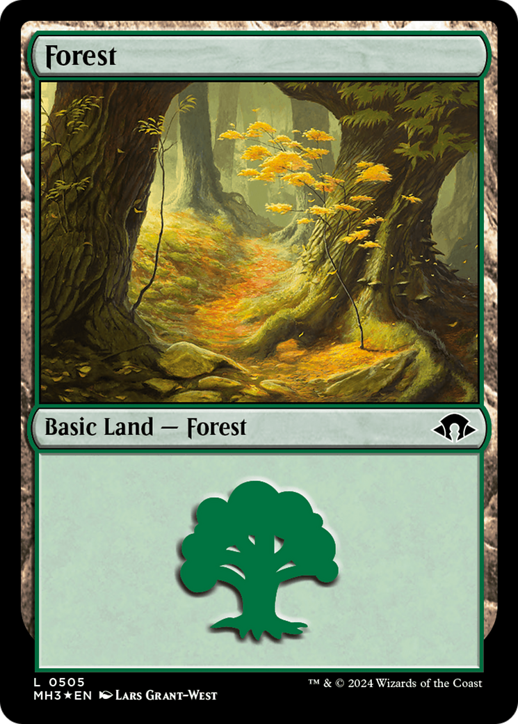 Forest (0505) (Ripple Foil) [Modern Horizons 3] | GrognardGamesBatavia