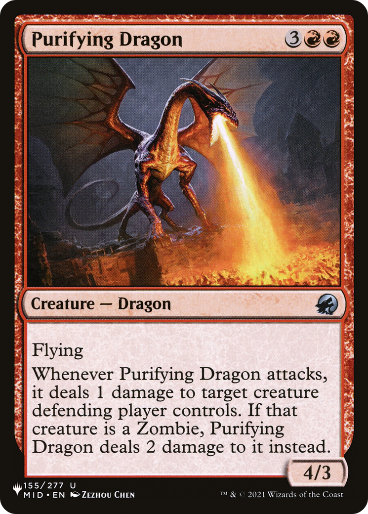 Purifying Dragon [The List Reprints] | GrognardGamesBatavia