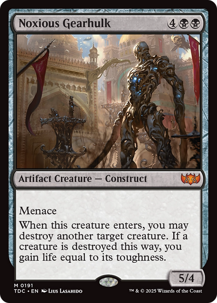 Noxious Gearhulk [Tarkir: Dragonstorm Commander] | GrognardGamesBatavia