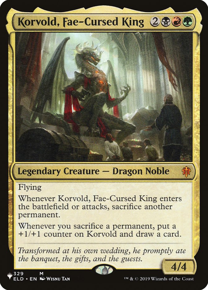 Korvold, Fae-Cursed King [The List] | GrognardGamesBatavia