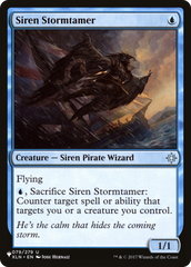 Siren Stormtamer [The List Reprints] | GrognardGamesBatavia