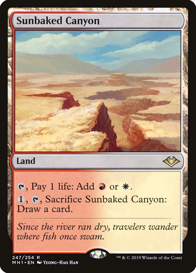 Sunbaked Canyon [Modern Horizons] | GrognardGamesBatavia