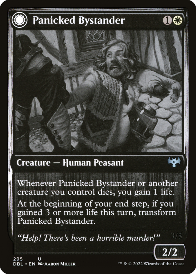 Panicked Bystander // Cackling Culprit [Innistrad: Double Feature] | GrognardGamesBatavia