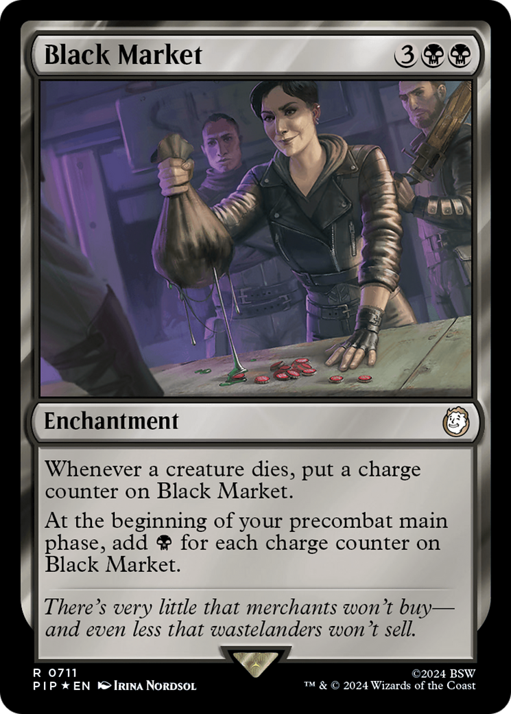 Black Market (Surge Foil) [Fallout] | GrognardGamesBatavia