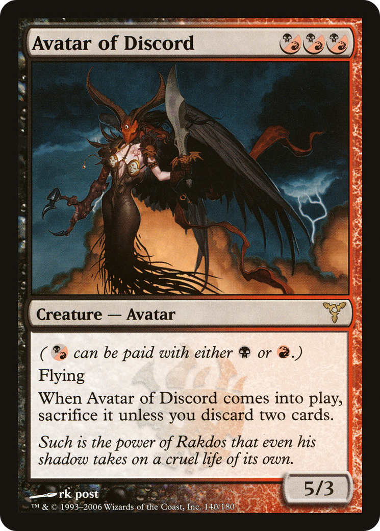 Avatar of Discord [Dissension] | GrognardGamesBatavia