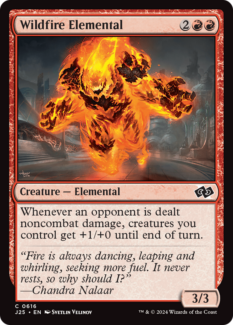 Wildfire Elemental [Foundations Jumpstart] | GrognardGamesBatavia