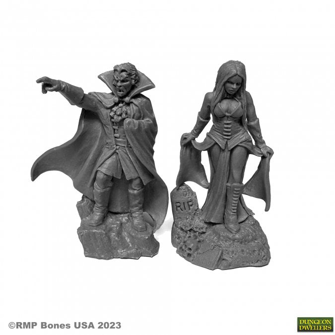 Reaper Bones 07081 - Vampire Bloodlords (2) | GrognardGamesBatavia