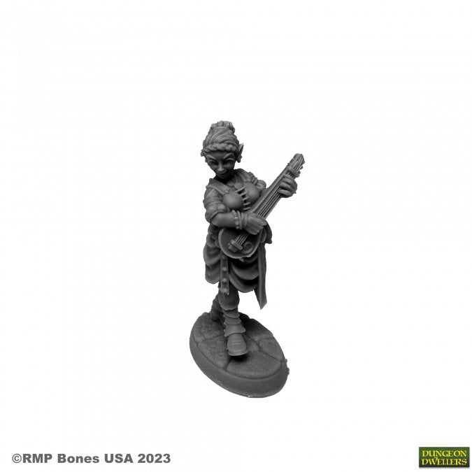 Reaper Bones 07097 - Ryelle Rainheather, Elf Bard | GrognardGamesBatavia